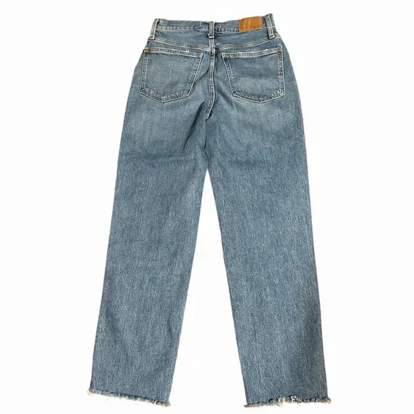 Madewell Vintage Straight Jean Earlwood Wash High Rise Size 26 - Picture 4 of 9
